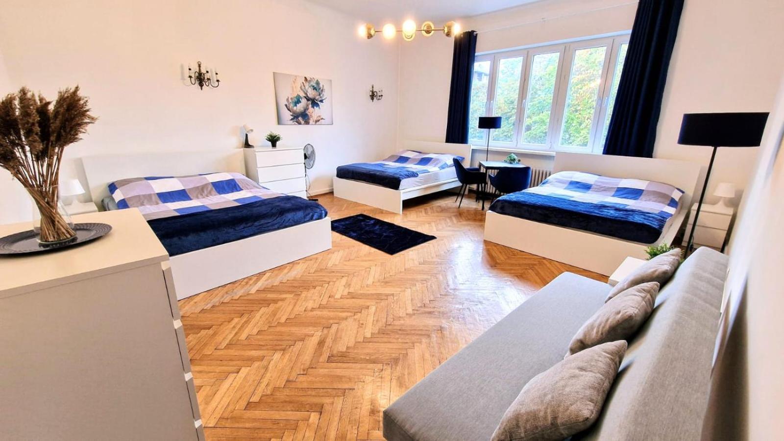 Unikatowe !Sienkiewicza Park Apartament 116 M Off Piotrkowska 3 Bedrooms Lodź Bagian luar foto